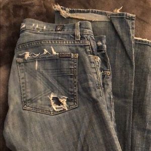 7 for all mankind 7 pocket jeans. Rare.